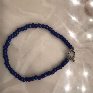 Navy blue bracelet